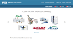 Desktop Screenshot of profsales.com
